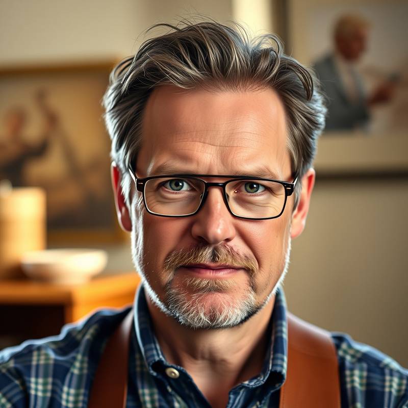 Billede af sanglærer Peter